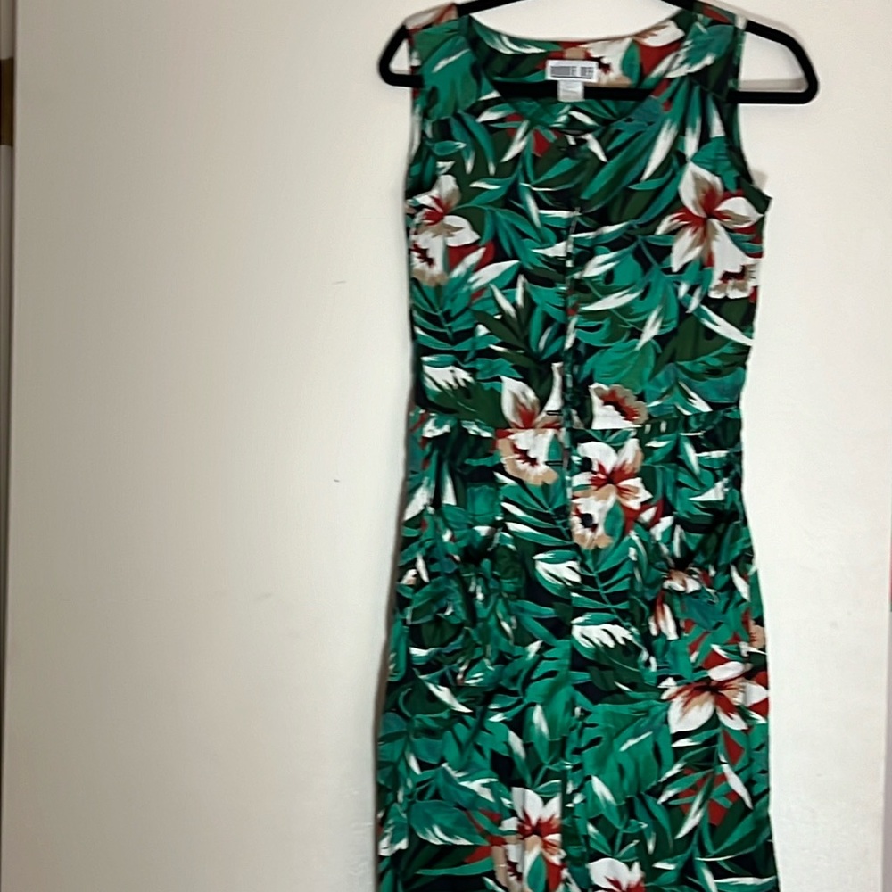 Vintage Bobbie Bee tropical jumpsuit size 4 - 100% Cotton